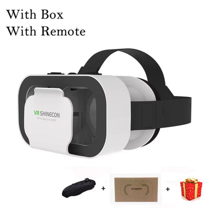 3D Virtual Reality VR Glasses Headset Devices Helmet Lenses Goggles Smart for Smartphones Phone Cell Mobile Game Viar Viewer Set