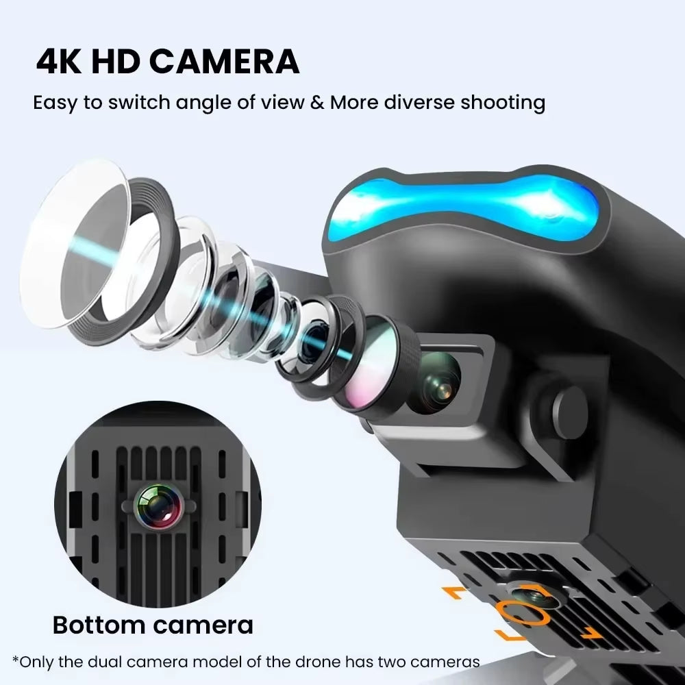 E99Pro HD Professional 4K Aerial Photography Drone Dual Camera WIFI FPV Quadcopter Obstacle Avoidance 40Cm Blue Landing Pad Sold