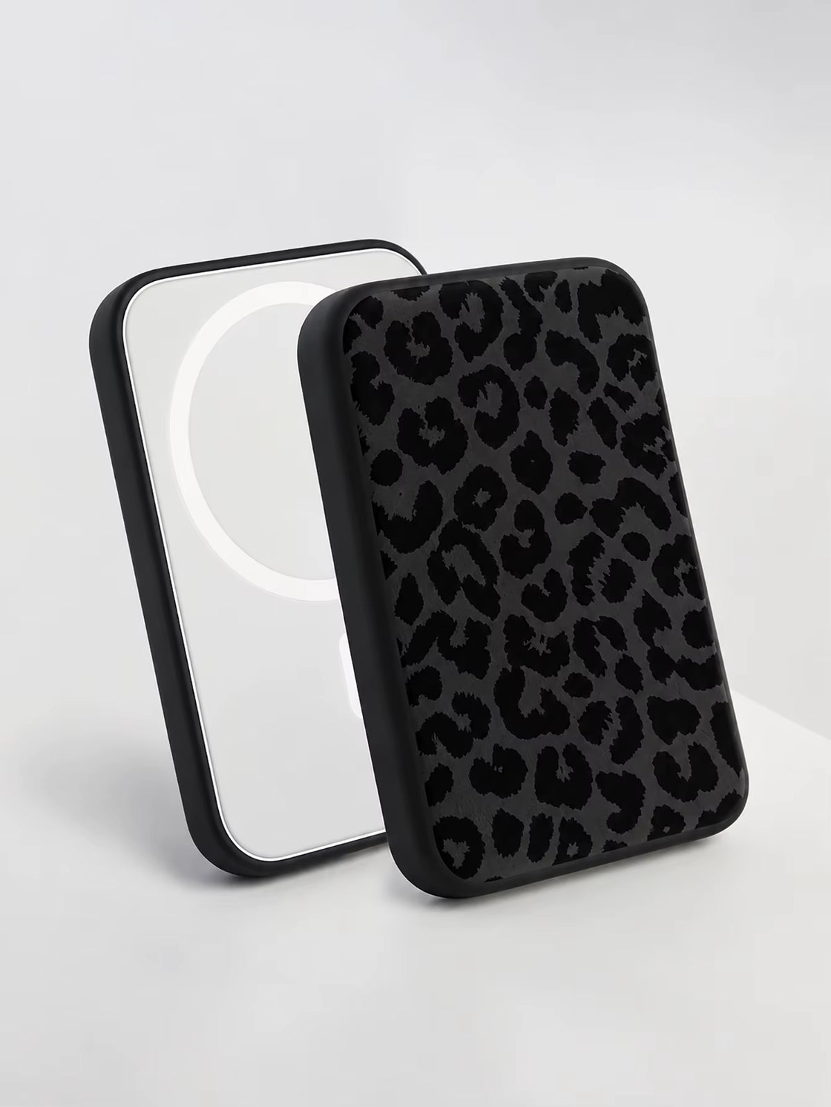1Pcs Black TPU Charging Case Protector, Compatible with Apple'S Original Magsafe Wireless Power Bank