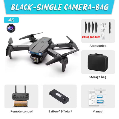 E99Pro HD Professional 4K Aerial Photography Drone Dual Camera WIFI FPV Quadcopter Obstacle Avoidance 40Cm Blue Landing Pad Sold