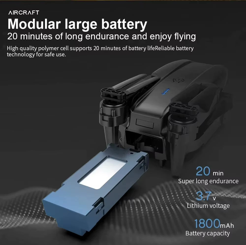 E99Pro HD Professional 4K Aerial Photography Drone Dual Camera WIFI FPV Quadcopter Obstacle Avoidance 40Cm Blue Landing Pad Sold