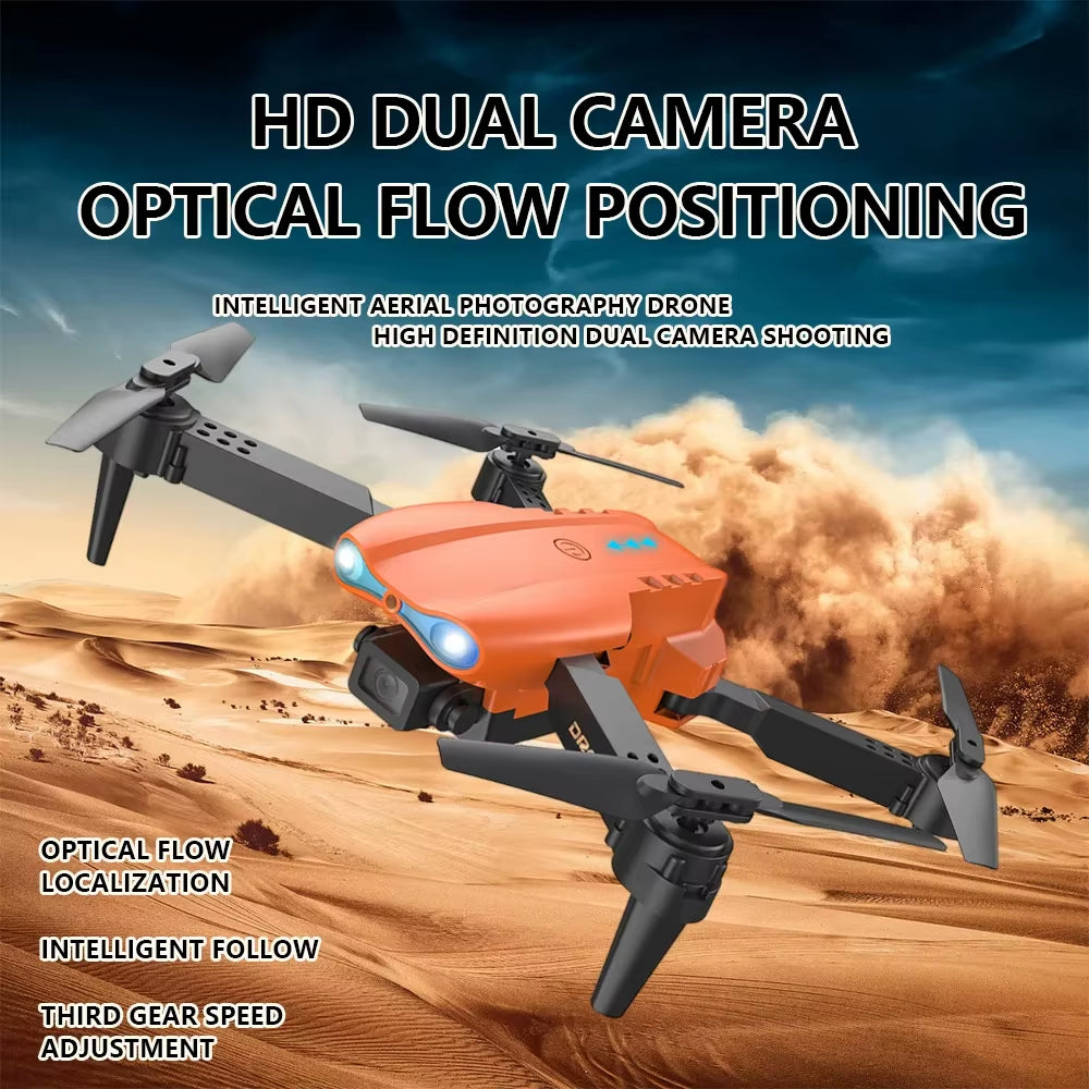 E99Pro HD Professional 4K Aerial Photography Drone Dual Camera WIFI FPV Quadcopter Obstacle Avoidance 40Cm Blue Landing Pad Sold