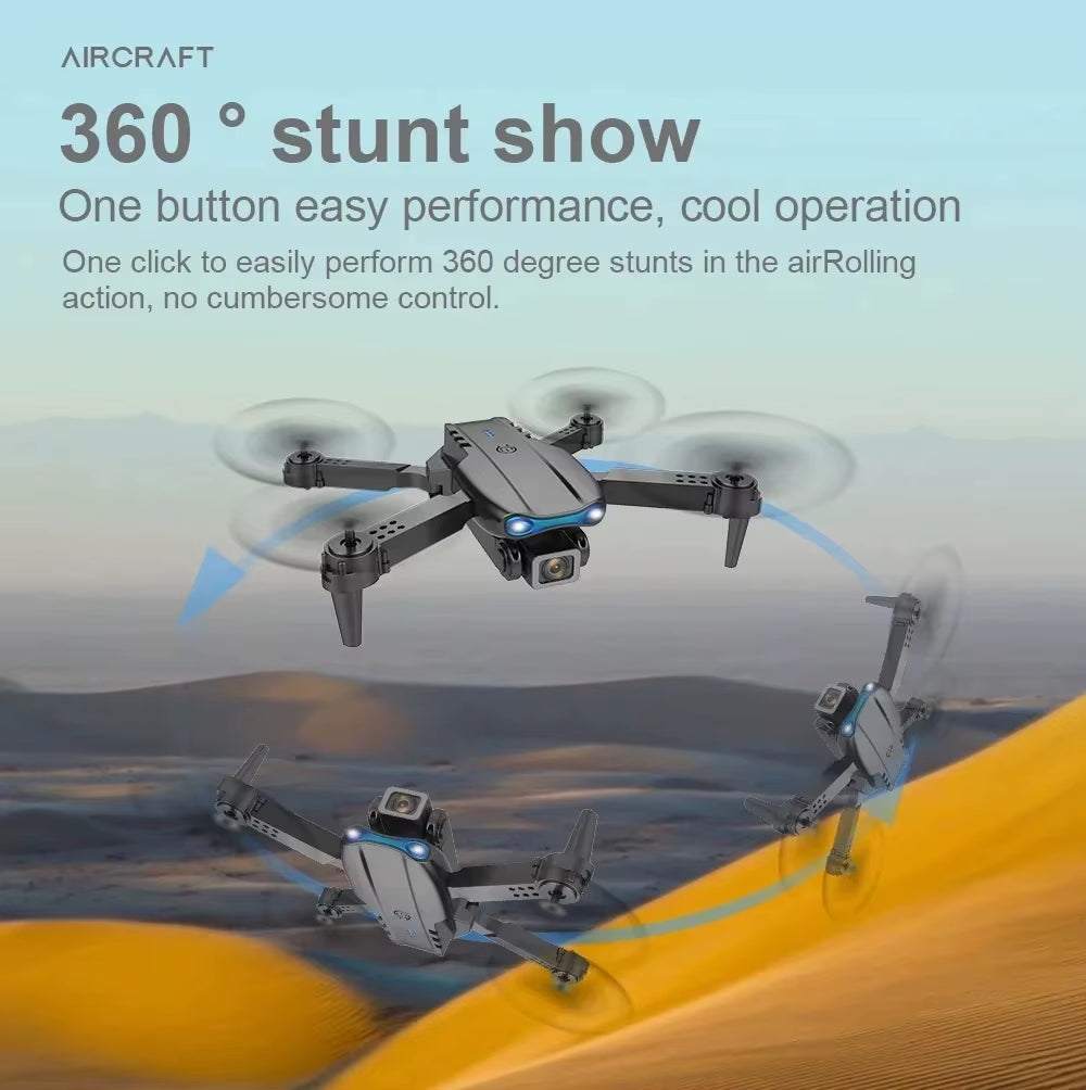 E99Pro HD Professional 4K Aerial Photography Drone Dual Camera WIFI FPV Quadcopter Obstacle Avoidance 40Cm Blue Landing Pad Sold