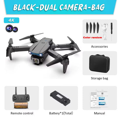 E99Pro HD Professional 4K Aerial Photography Drone Dual Camera WIFI FPV Quadcopter Obstacle Avoidance 40Cm Blue Landing Pad Sold