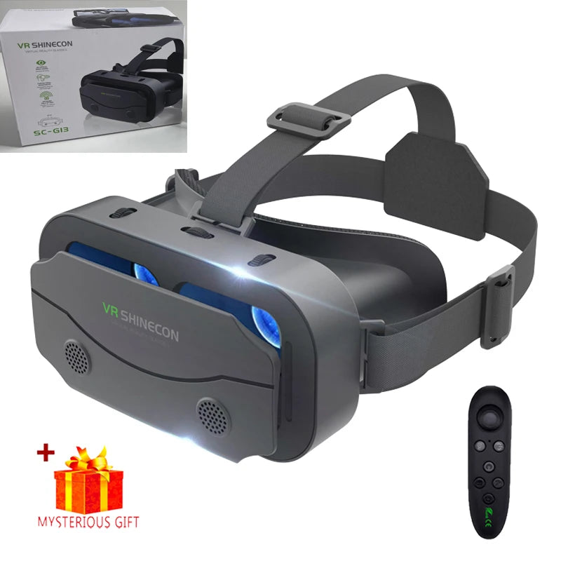 3D Virtual Reality VR Glasses Headset Devices Helmet Lenses Goggles Smart for Smartphones Phone Cell Mobile Game Viar Viewer Set