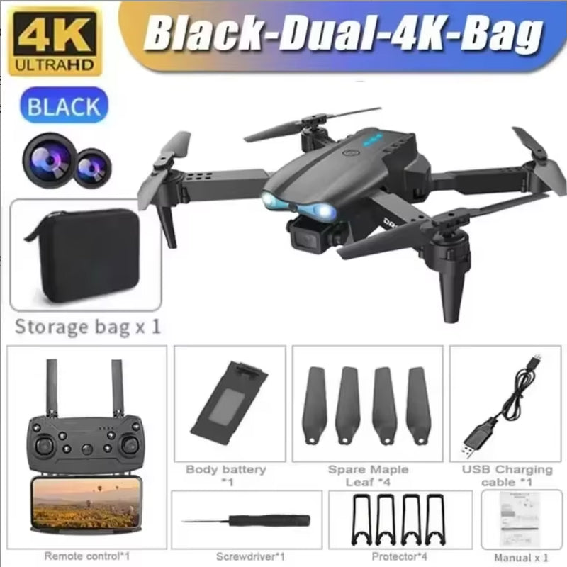 E99Pro HD Professional 4K Aerial Photography Drone Dual Camera WIFI FPV Quadcopter Obstacle Avoidance 40Cm Blue Landing Pad Sold