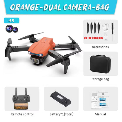E99Pro HD Professional 4K Aerial Photography Drone Dual Camera WIFI FPV Quadcopter Obstacle Avoidance 40Cm Blue Landing Pad Sold